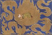 unknow artist The Prophet Muhammad bows before the Lord-s radiance oil painting